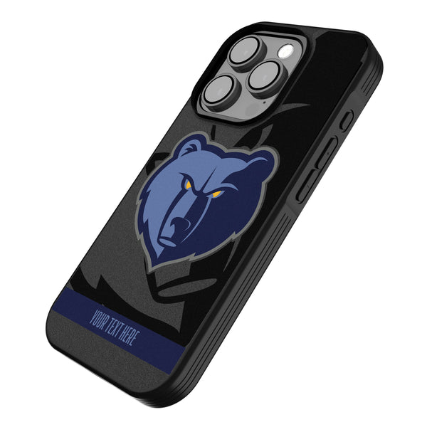 Memphis Grizzlies Personalized Tilt iPhone Bump Phone Case for Apple iPhone Iso.Jpg