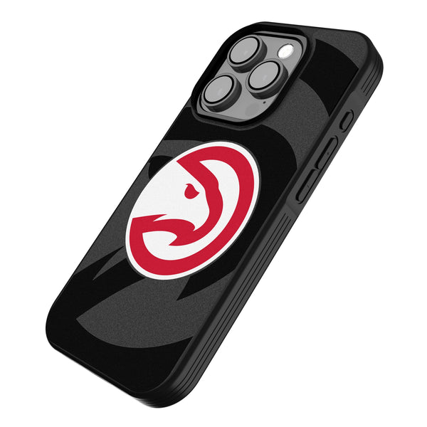 Atlanta Hawks Monocolor Tilt iPhone Bump Phone Case for Apple iPhone Iso.Jpg