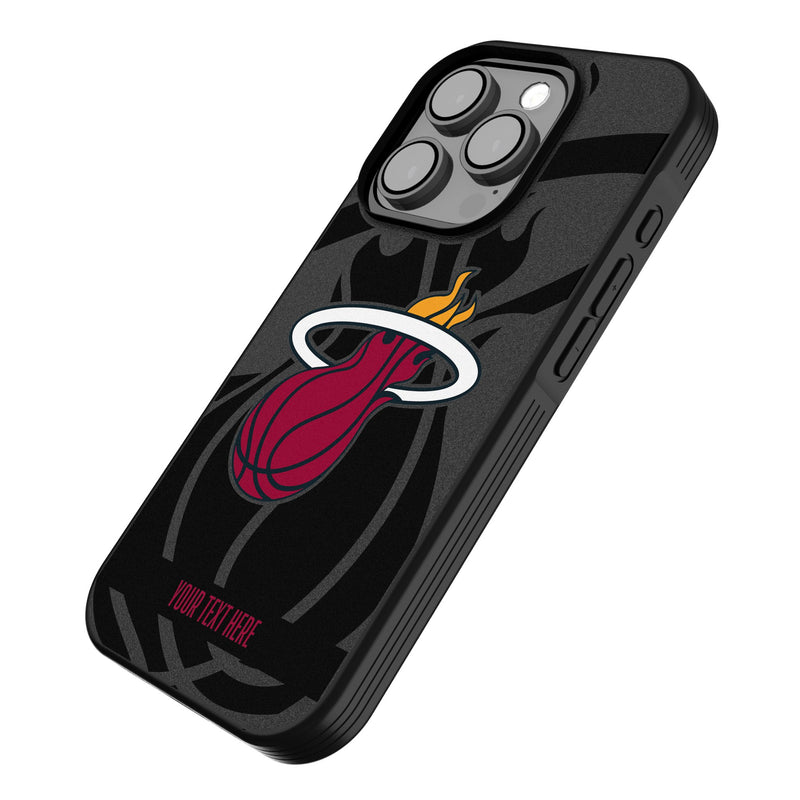 Miami Heat Personalized Tilt iPhone Bump Phone Case for Apple iPhone Iso.Jpg