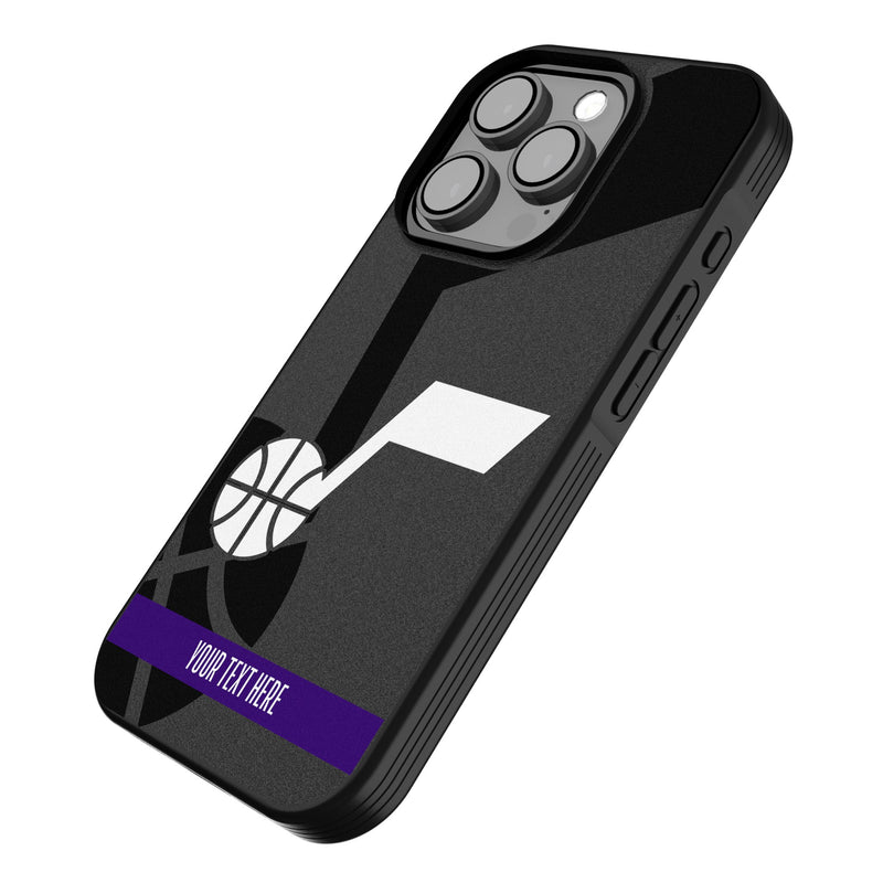 Utah Jazz Personalized Tilt iPhone Bump Phone Case for Apple iPhone Iso.Jpg