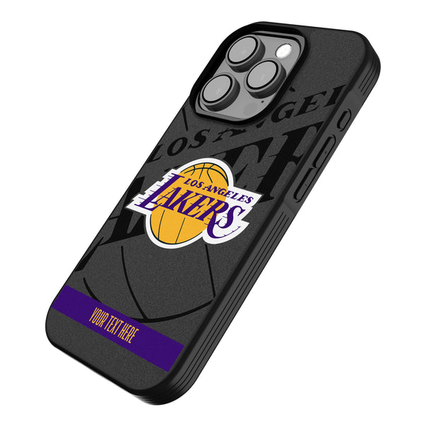 Los Angeles Lakers Personalized Tilt iPhone Bump Phone Case for Apple iPhone Iso.Jpg