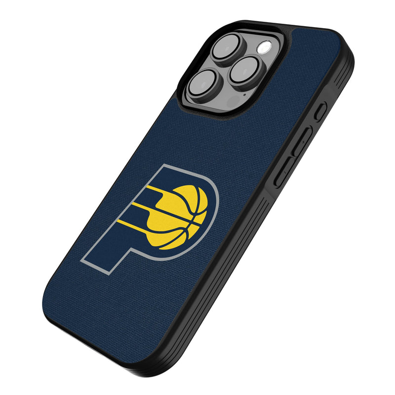 Indiana Pacers Solid iPhone Bump Phone Case for Apple iPhone Iso.Jpg