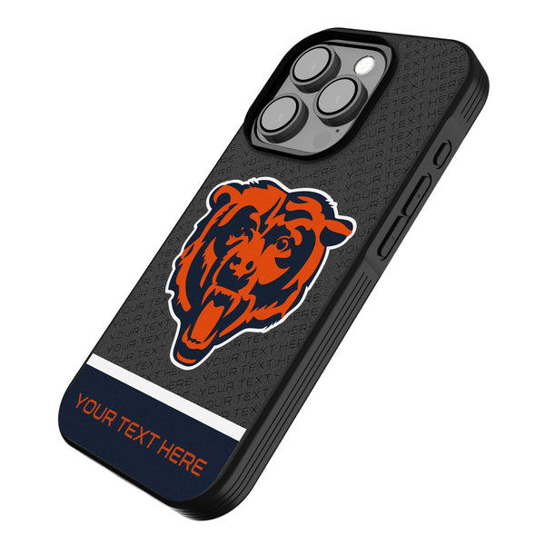 Chicago Bears Personalized EndZone Plus iPhone Bump Phone Case for Apple iPhone Iso.Jpg