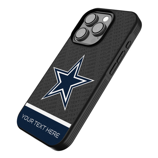 Dallas Cowboys Personalized EndZone Plus iPhone Bump Phone Case for Apple iPhone Iso.Jpg