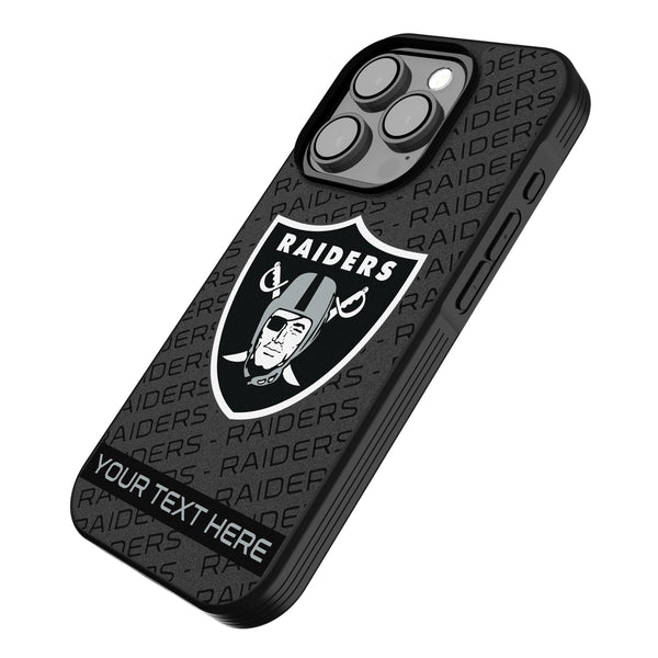 Las Vegas Raiders Personalized Tilt iPhone Bump Phone Case for Apple iPhone Iso.Jpg