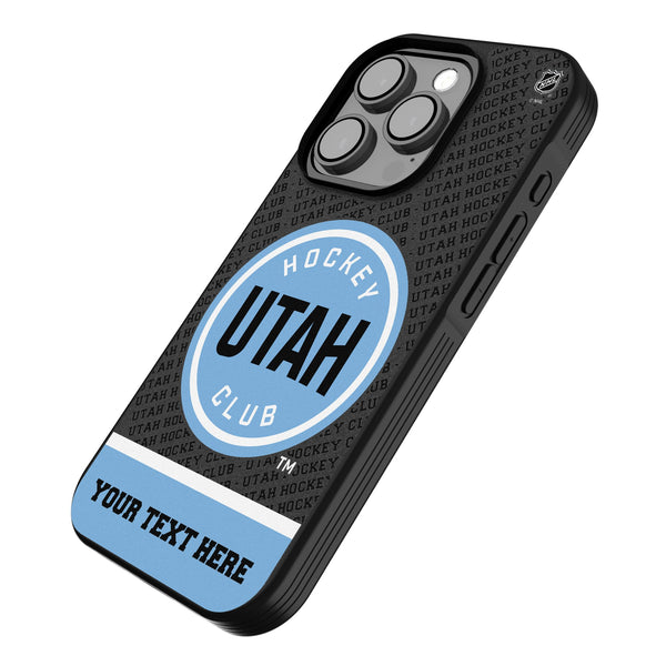 Utah Hockey Club Personalized EndZone Plus iPhone Bump Phone Case for Apple iPhone Iso.Jpg