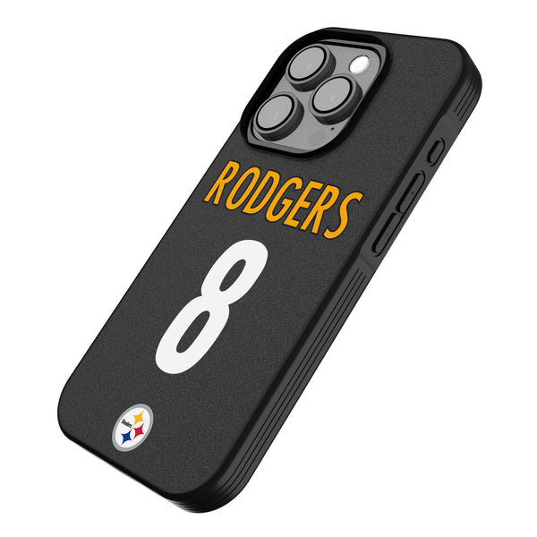 Aaron Rodgers Pittsburgh Steelers 8 Game Tactic iPhone Bump Phone Case for Apple iPhone Iso.Jpg
