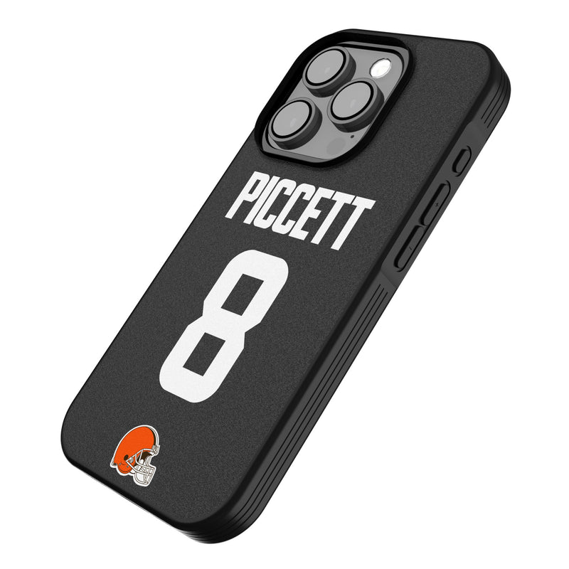 Kenny Pickett Cleveland Browns 8 Game Tactic iPhone Bump Phone Case for Apple iPhone Iso.Jpg