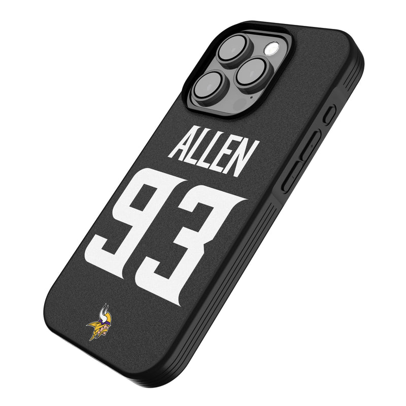 Jonathan Allen Minnesota Vikings 93 Game Tactic iPhone Bump Phone Case for Apple iPhone Iso.Jpg