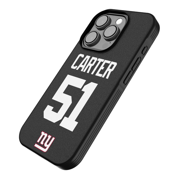 Abdul Carter New York Giants 51 Game Tactic iPhone Bump Phone Case for Apple iPhone Iso.Jpg