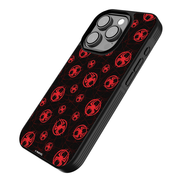 Marvel Miles Morales Pattern iPhone Bump Phone Case for Apple iPhone Iso.Jpg