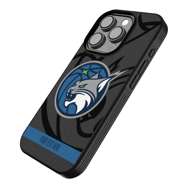 Minnesota Lynx Personalized Tilt iPhone Bump Phone Case for Apple iPhone Iso.Jpg