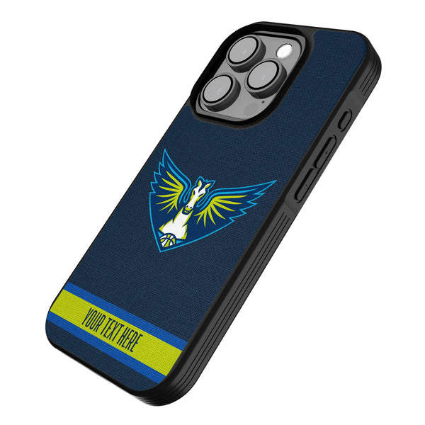 Dallas Wings Personalized Stripe iPhone Bump Phone Case for Apple iPhone Iso.Jpg