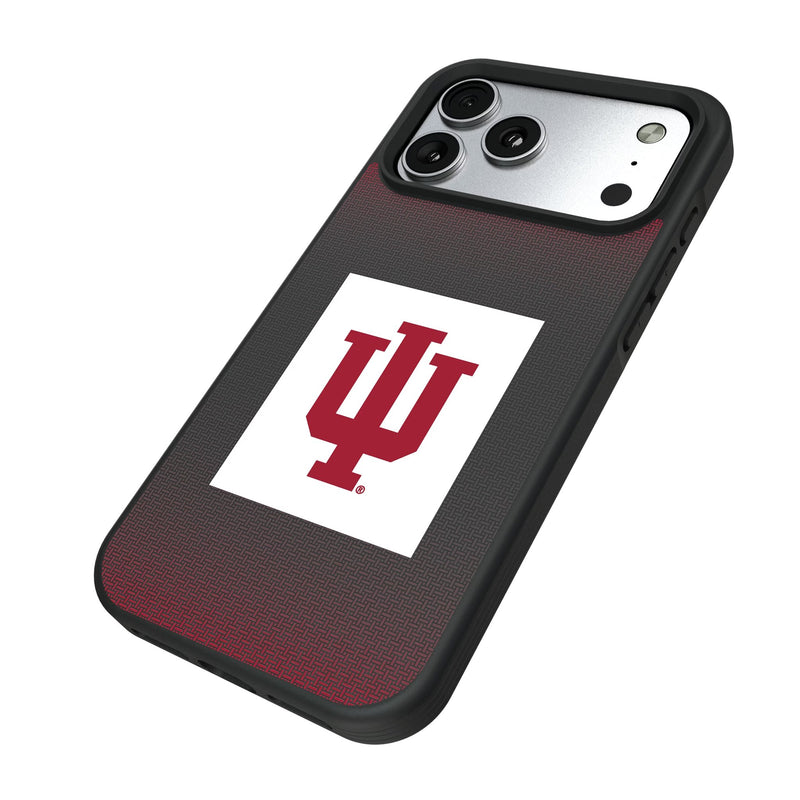 Indiana University Hoosiers Linen iPhone Bump Phone Case for Apple iPhone Iso.Jpg