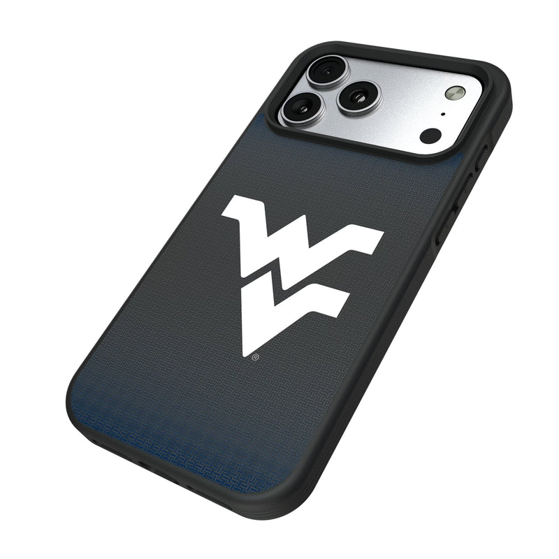 West Virginia University Mountaineers Linen iPhone Bump Phone Case for Apple iPhone Iso.Jpg