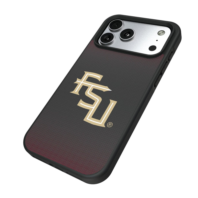 Florida State University Seminoles Athletic Wordmark Linen iPhone Bump Phone Case for Apple iPhone Iso.Jpg