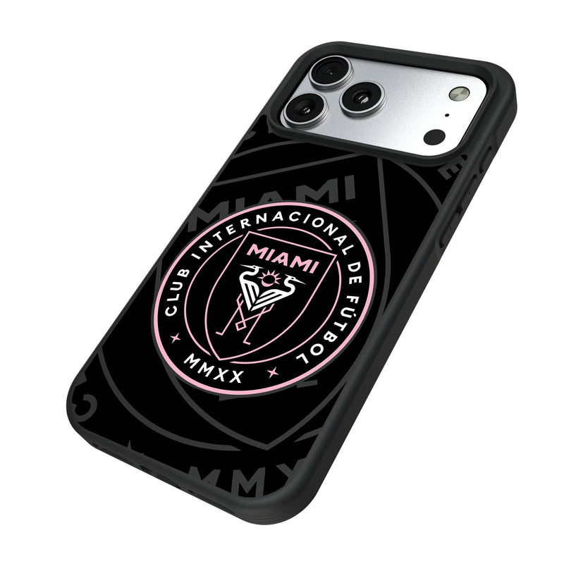 Inter Miami CF Monocolor Tilt iPhone Bump Phone Case for Apple iPhone Iso.Jpg