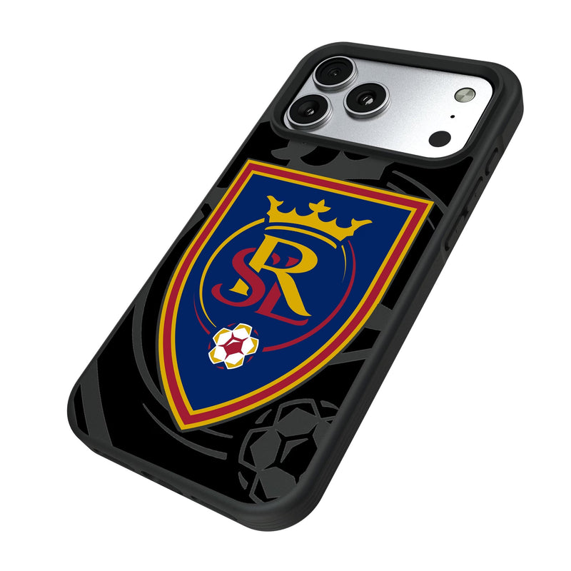 Real Salt Lake Monocolor Tilt iPhone Bump Phone Case for Apple iPhone Iso.Jpg