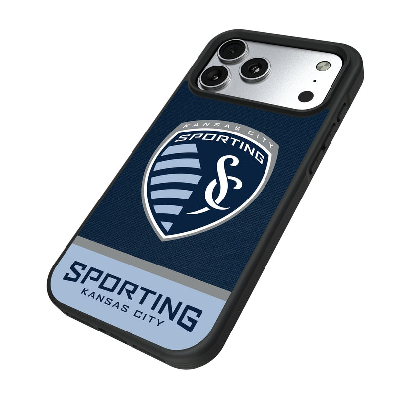 Sporting Kansas City Endzone Solid iPhone Bump Phone Case for Apple iPhone Iso.Jpg