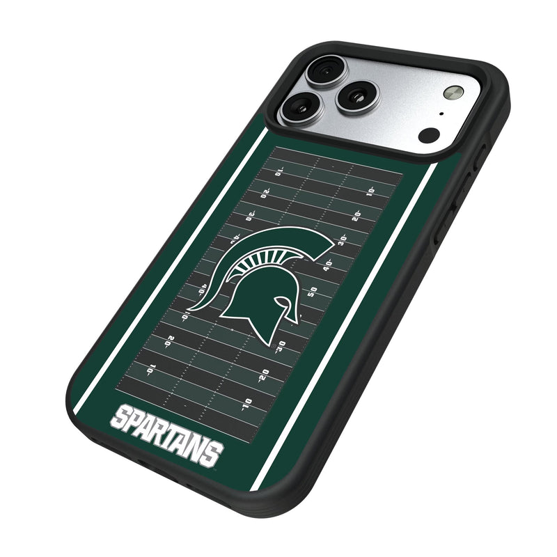 Michigan State University Spartans Field iPhone Bump Phone Case for Apple iPhone Iso.Jpg
