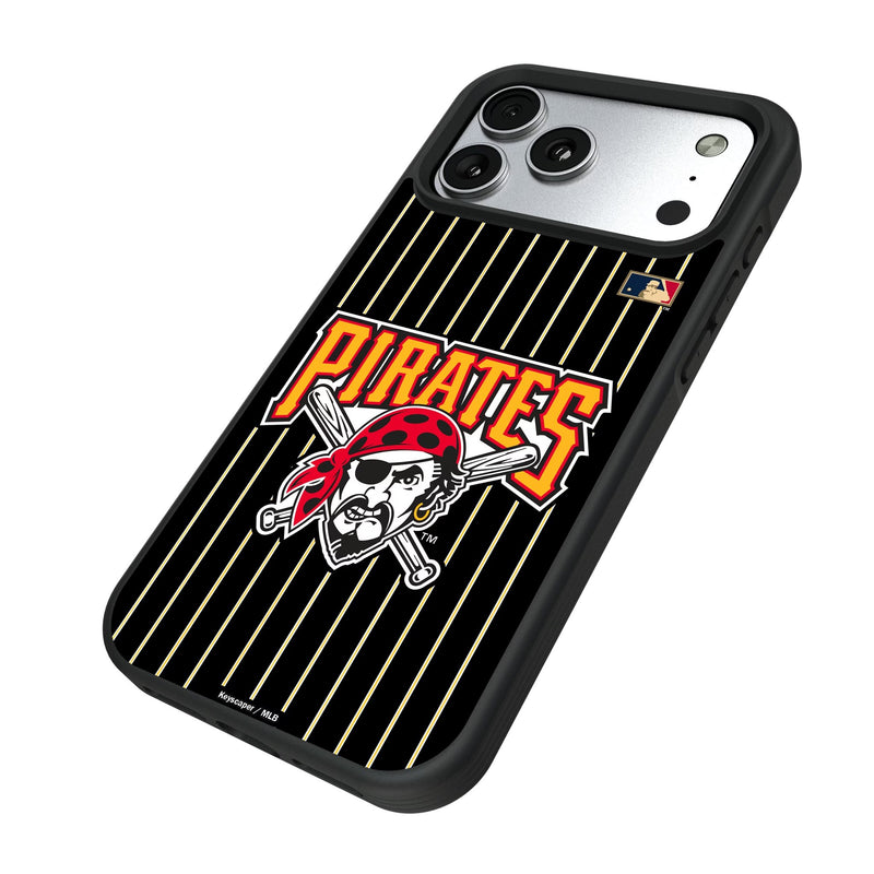Pittsburgh Pirates 1997-2013 - Cooperstown Collection Pinstripe iPhone Bump Phone Case for Apple iPhone Iso.Jpg