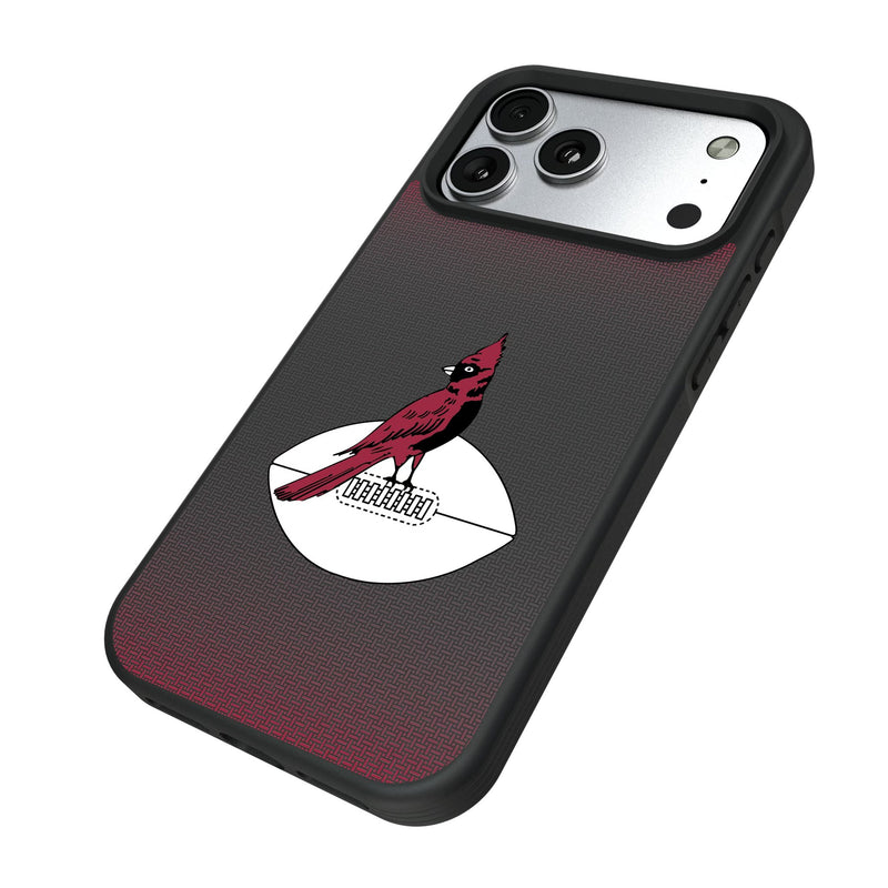 Chicago Cardinals 1947-1959 Historic Collection Linen iPhone Bump Phone Case for Apple iPhone Iso.Jpg