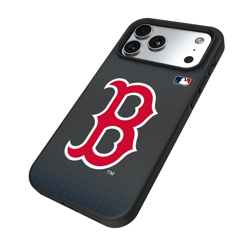 Boston Red Sox Linen iPhone Bump Phone Case for Apple iPhone Iso.Jpg