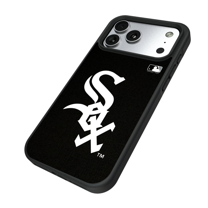 Chicago White Sox Solid iPhone Bump Phone Case for Apple iPhone Iso.Jpg