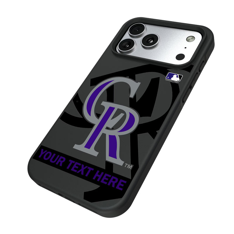 Colorado Rockies Personalized Tilt iPhone Bump Phone Case for Apple iPhone Iso.Jpg