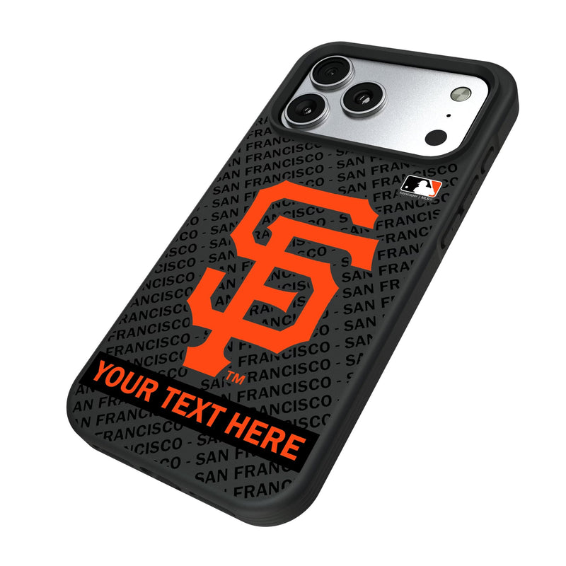 San Francisco Giants Personalized Tilt iPhone Bump Phone Case for Apple iPhone Iso.Jpg