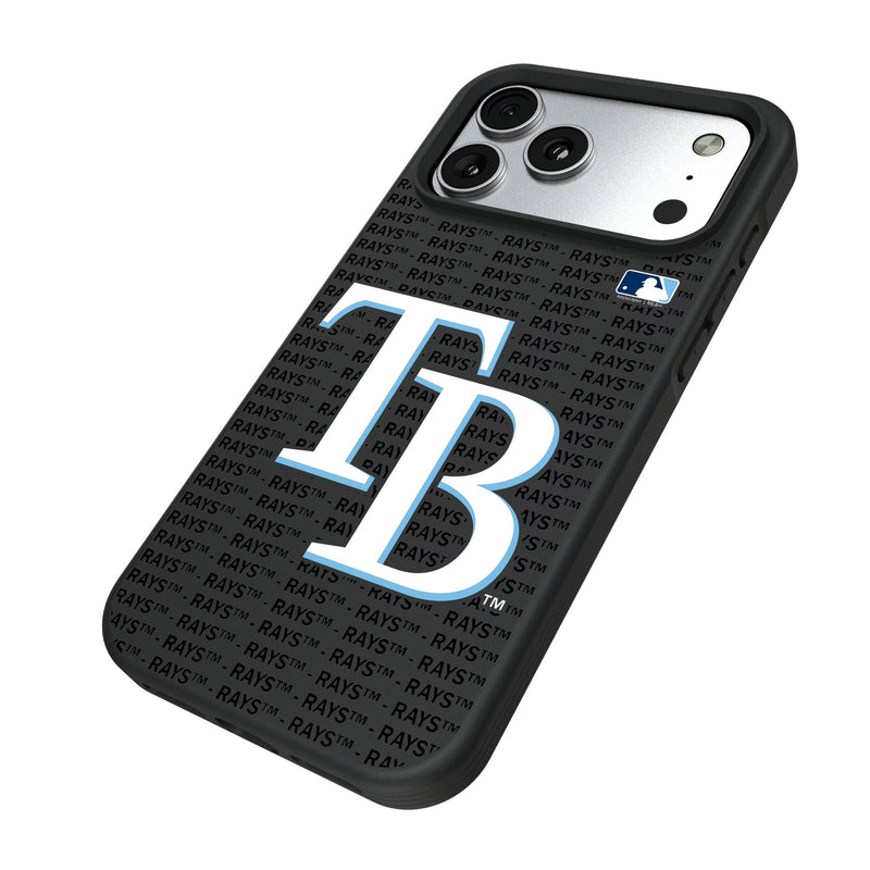 Tampa Bay Rays Text Backdrop iPhone Bump Phone Case for Apple iPhone Iso.Jpg
