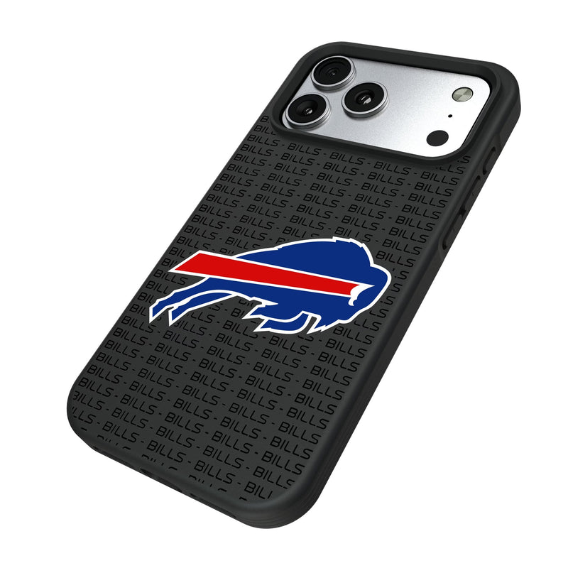 Buffalo Bills Text Backdrop iPhone Bump Phone Case for Apple iPhone Iso.Jpg