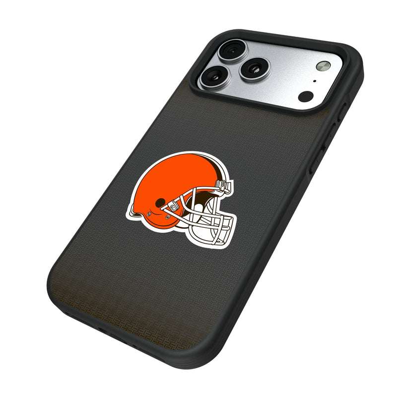 Cleveland Browns Linen iPhone Bump Phone Case for Apple iPhone Iso.Jpg