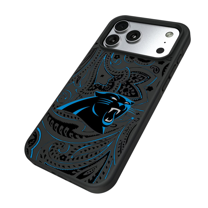 Carolina Panthers Paisley iPhone Bump Phone Case for Apple iPhone Iso.Jpg