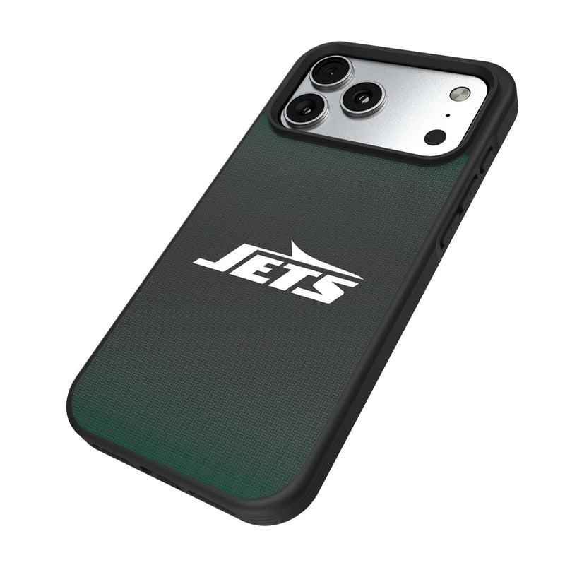 New York Jets Linen iPhone Bump Phone Case for Apple iPhone Iso.Jpg