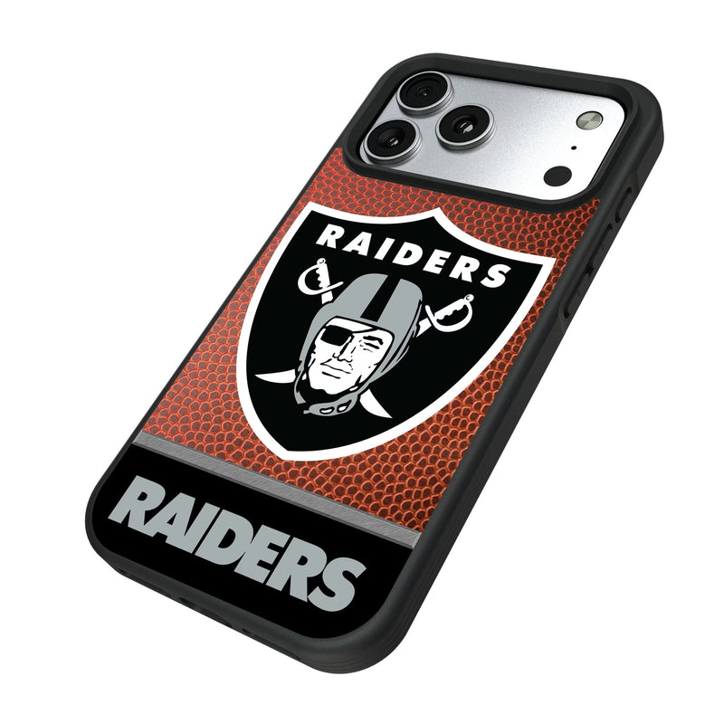 Las Vegas Raiders Football Wordmark iPhone Bump Phone Case for Apple iPhone Iso.Jpg
