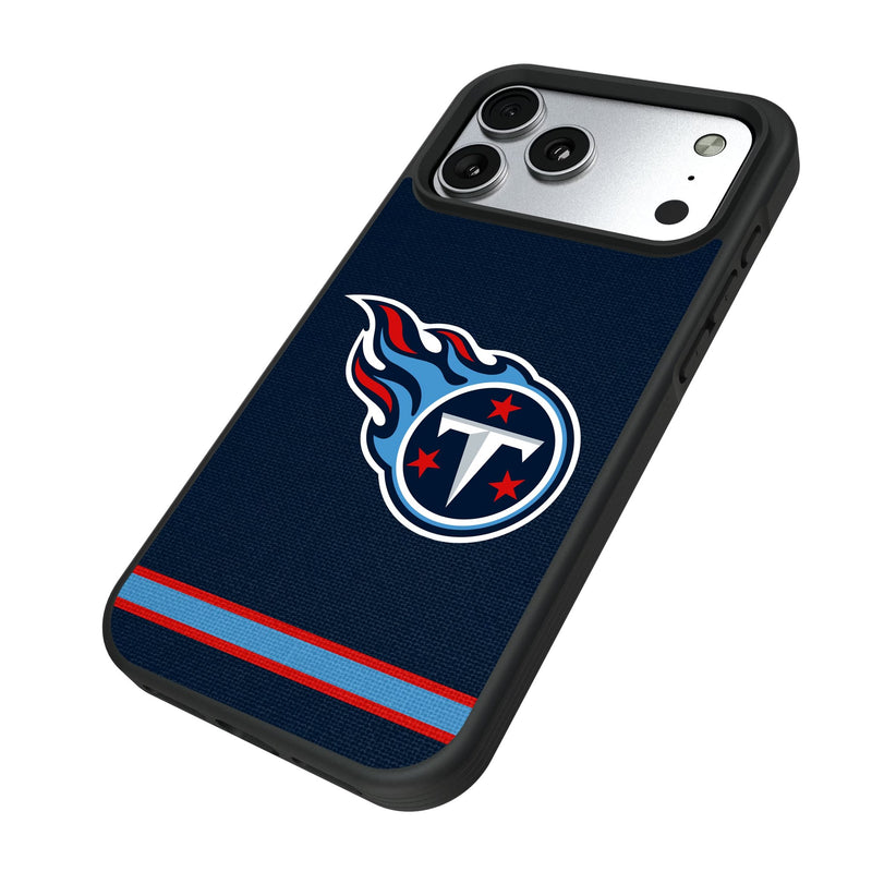 Tennessee Titans Stripe iPhone Bump Phone Case for Apple iPhone Iso.Jpg
