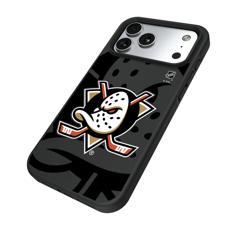 Anaheim Ducks Monocolor Tilt iPhone Bump Phone Case for Apple iPhone Iso.Jpg