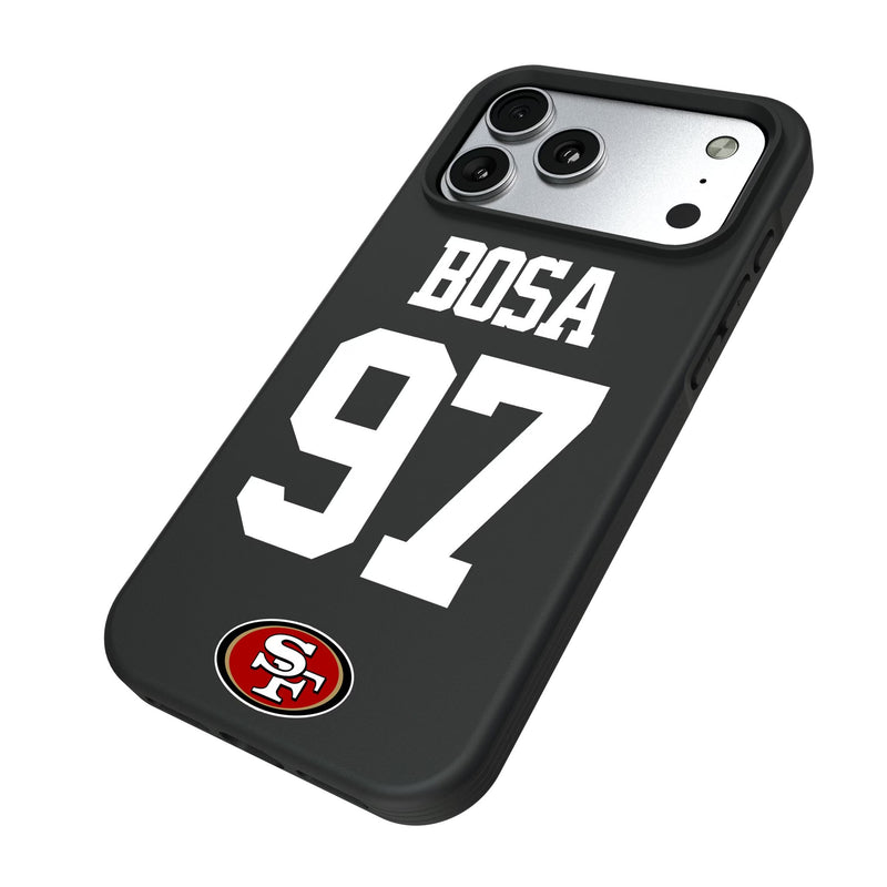 Nick Bosa San Francisco 49ers 97 Game Tactic iPhone Bump Phone Case for Apple iPhone Iso.Jpg
