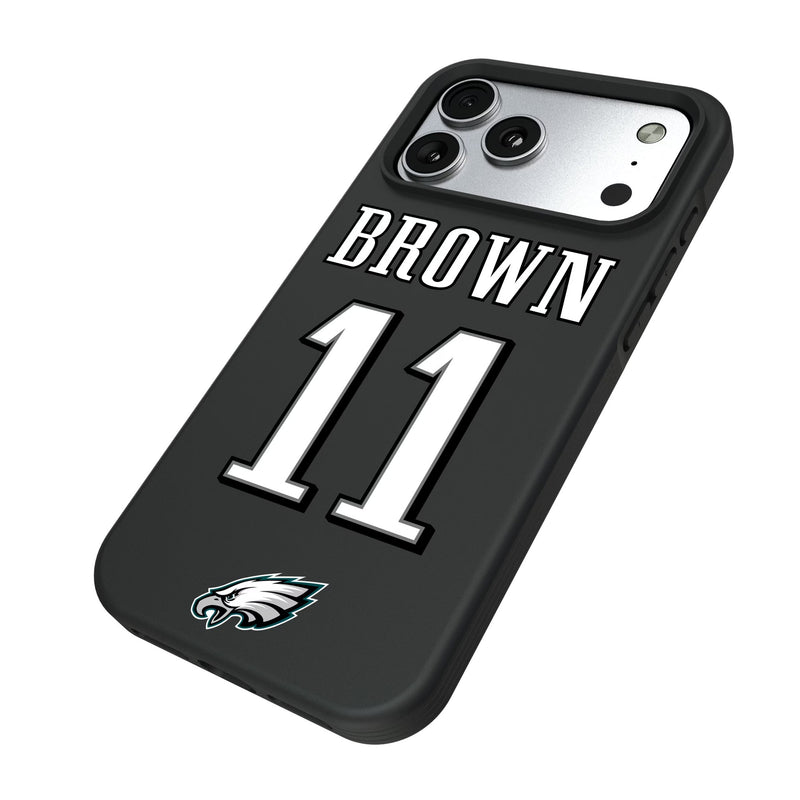 A.J. Brown Philadelphia Eagles 11 Game Tactic iPhone Bump Phone Case for Apple iPhone Iso.Jpg