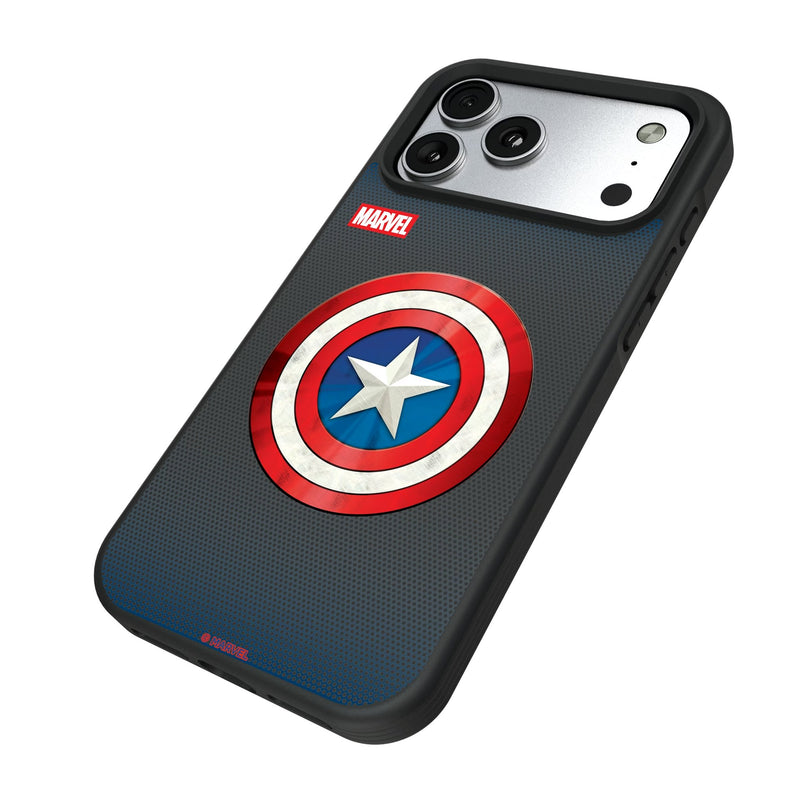 Marvel Avengers Captain America Grid iPhone Bump Phone Case for Apple iPhone Iso.Jpg