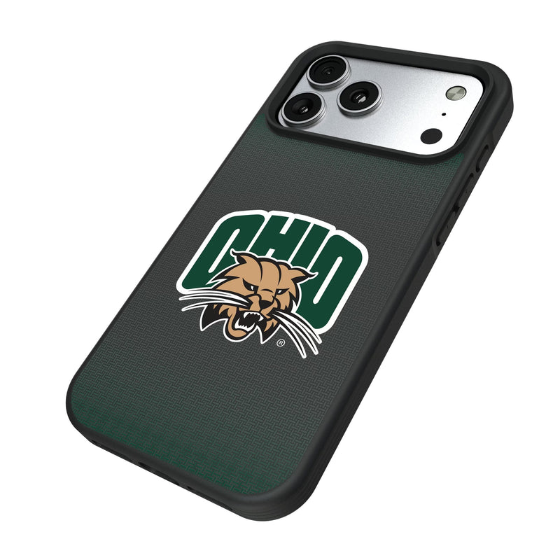 Ohio University Bobcats Linen iPhone Bump Phone Case for Apple iPhone Iso.Jpg