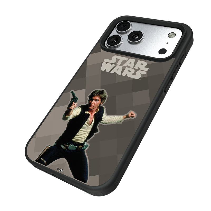 Star Wars Han Solo Color Block iPhone Bump Phone Case for Apple iPhone Iso.Jpg