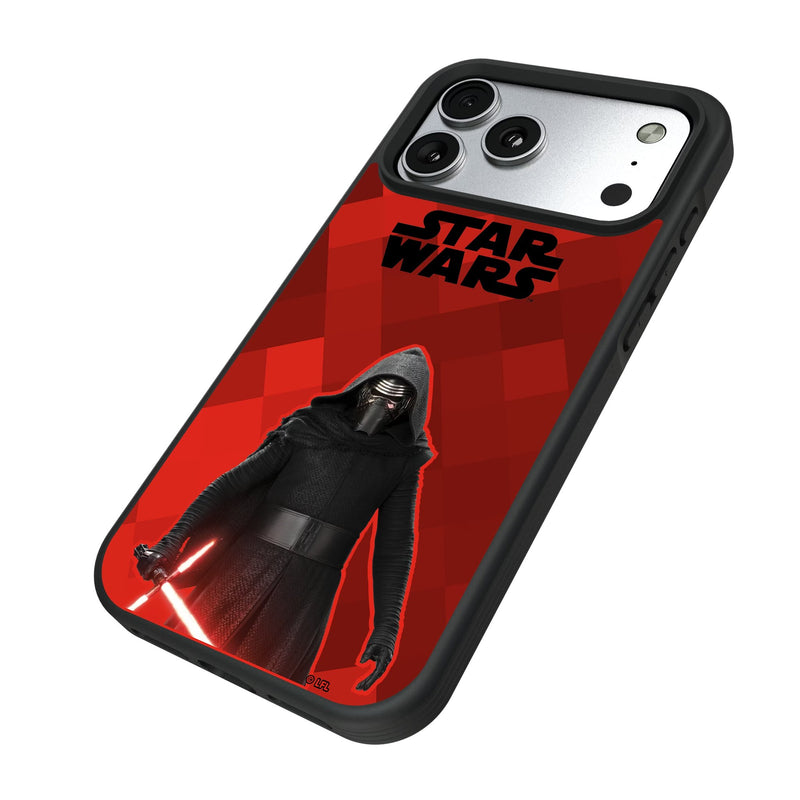 Star Wars Kylo Ren Color Block iPhone Bump Phone Case for Apple iPhone Iso.Jpg