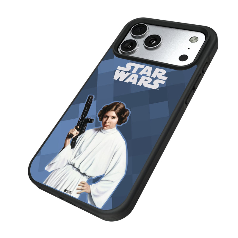 Star Wars Princess Leia Organa Color Block iPhone Bump Phone Case for Apple iPhone Iso.Jpg