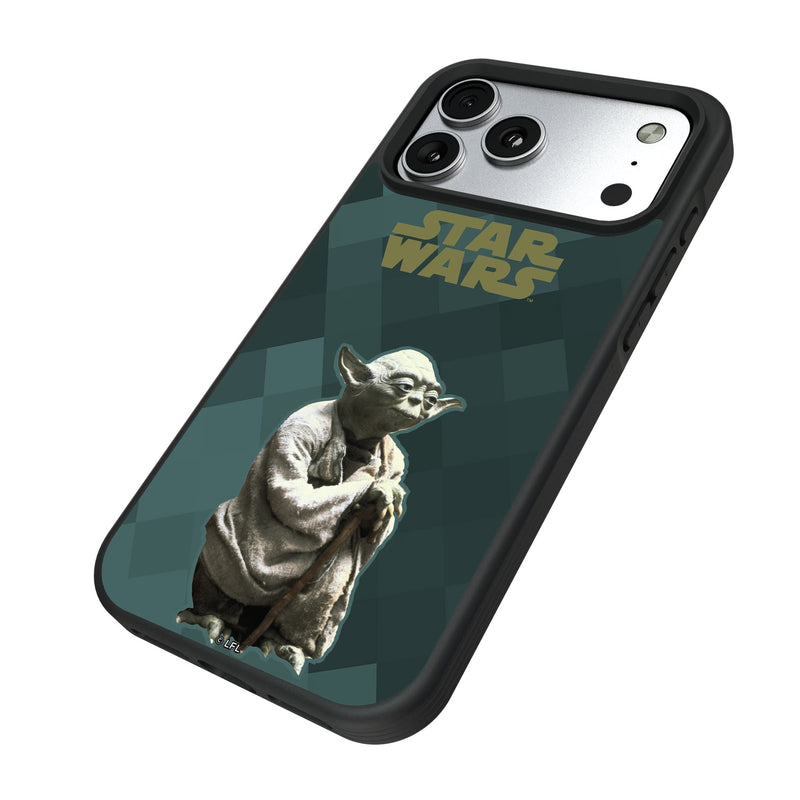 Star Wars Yoda Color Block iPhone Bump Phone Case for Apple iPhone Iso.Jpg