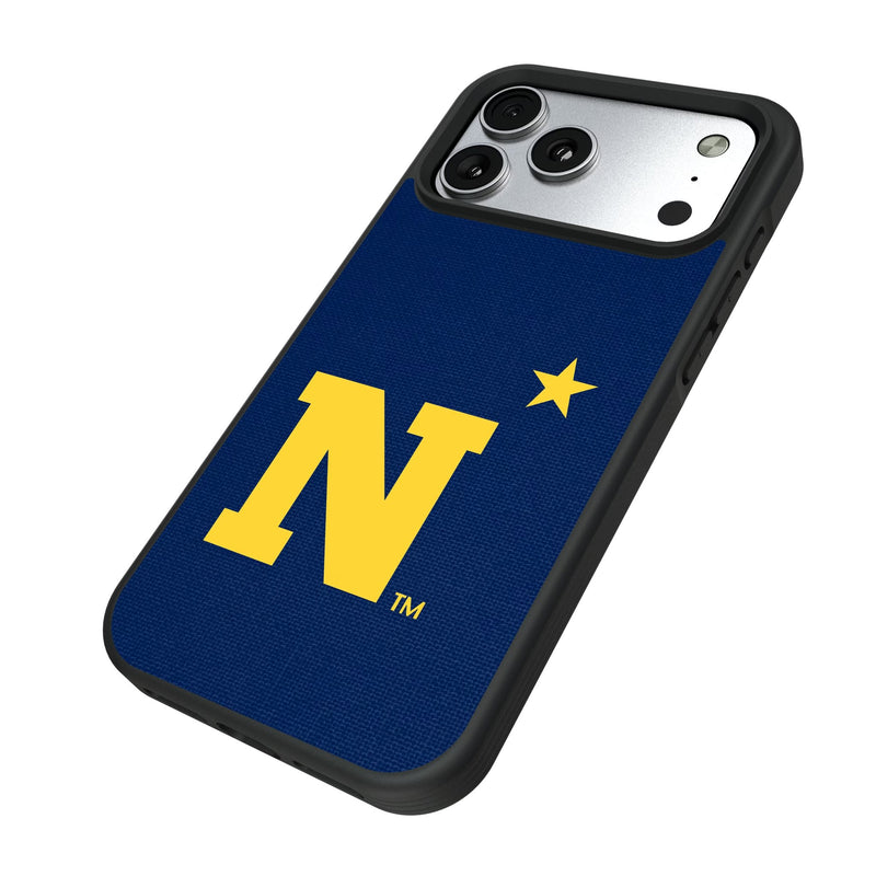 United State Naval Academy Midshipmen Solid iPhone Bump Phone Case for Apple iPhone Iso.Jpg