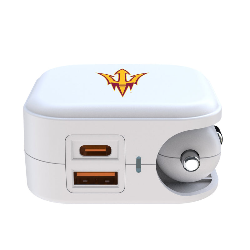 Arizona State University Sun Devils Insignia 2 in 1 USB Charger Ports.Jpg