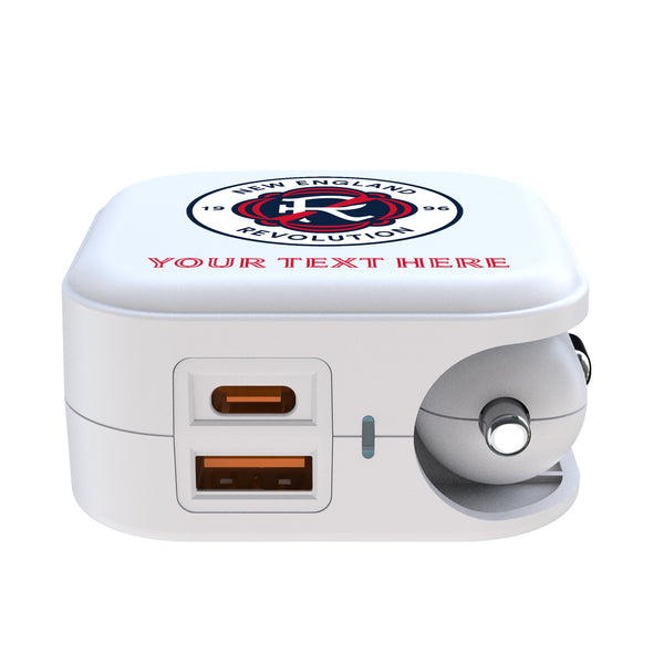 New England Revolution Personalized Insignia 2 in 1 USB Charger Ports.Jpg