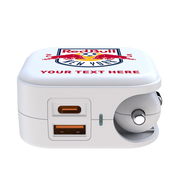 New York Red Bulls Personalized Insignia 2 in 1 USB Charger Ports.Jpg